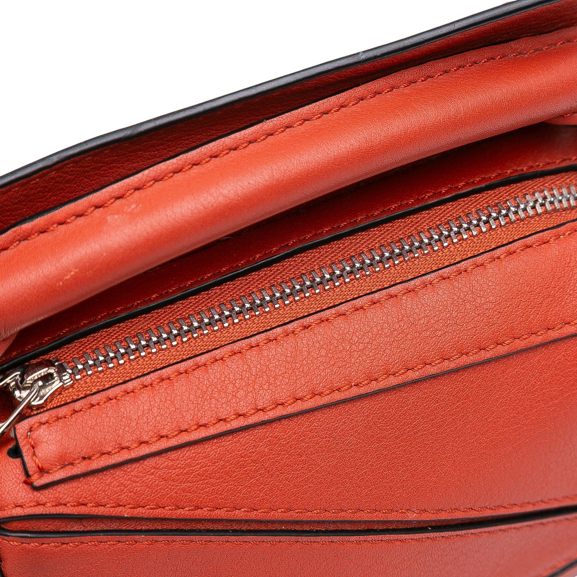 LOEWE Nano Calfskin Puzzle Satchel