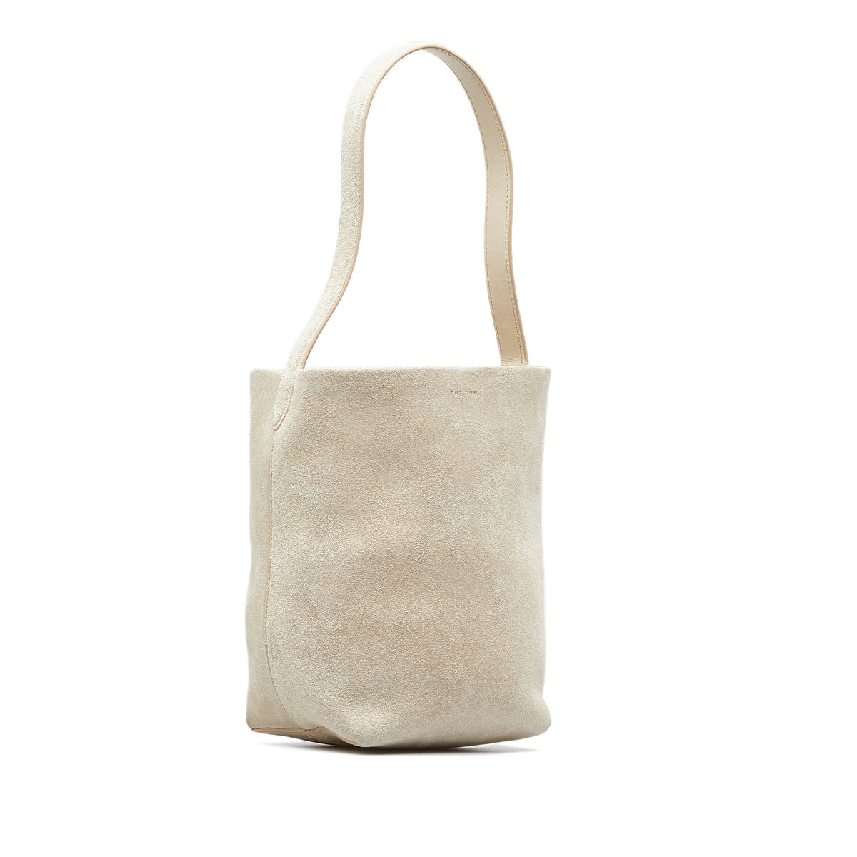 The Row Small N/S Park Suede Tote