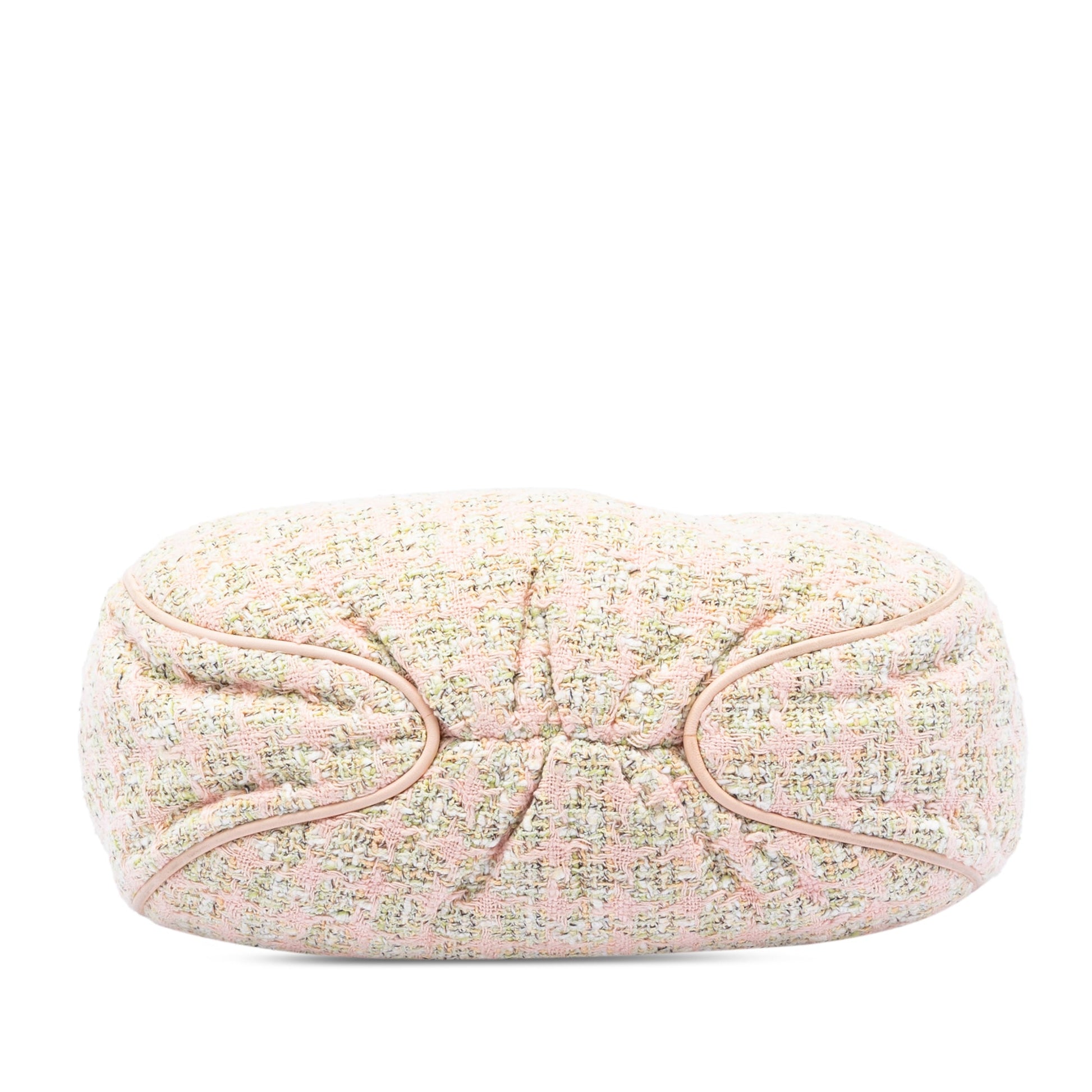 Chanel Tweed Boucle Knitting Top Handle Bag