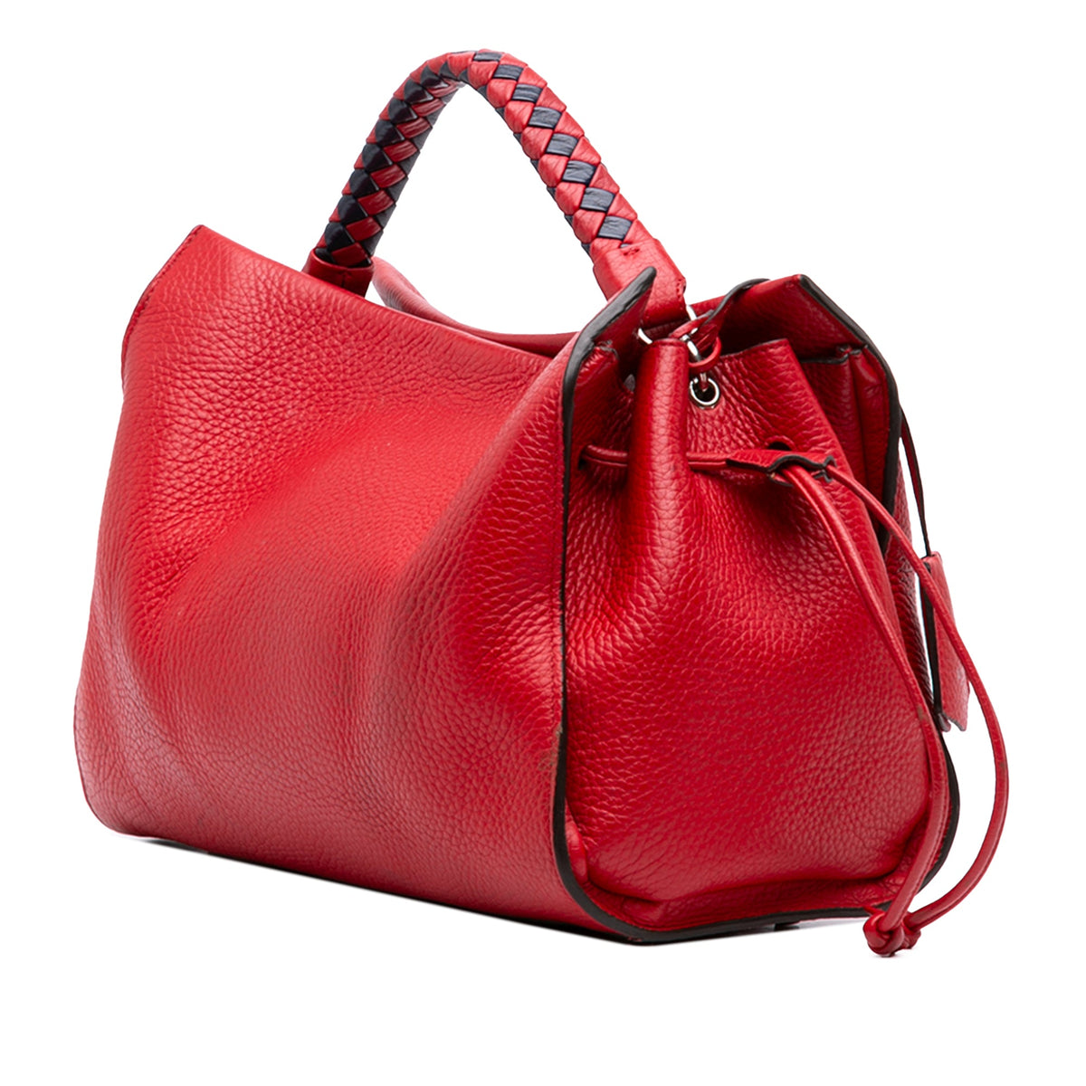 Mulberry Medium Grained Calfskin Iris Satchel