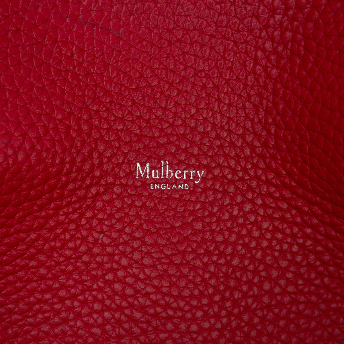 Mulberry Medium Grained Calfskin Iris Satchel