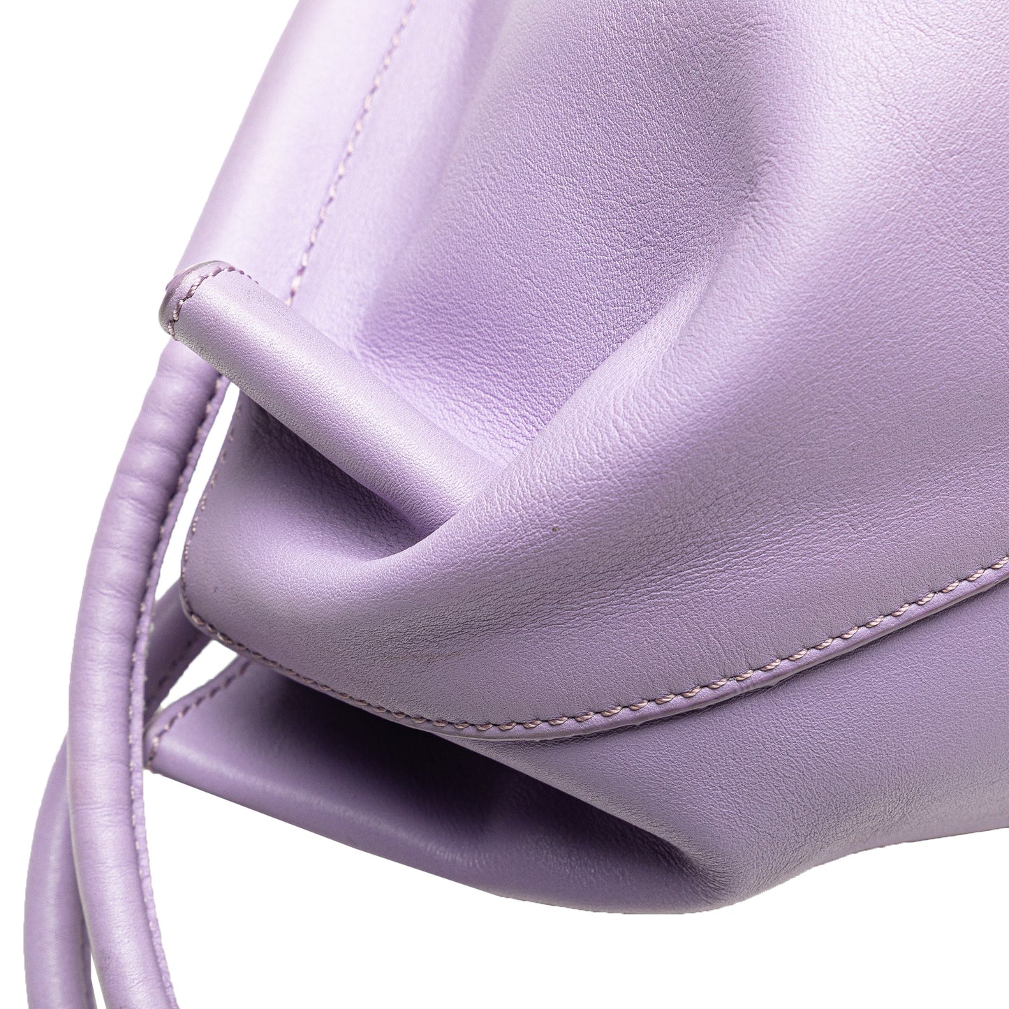 LOEWE Small Shiny Calfskin Paseo Satchel