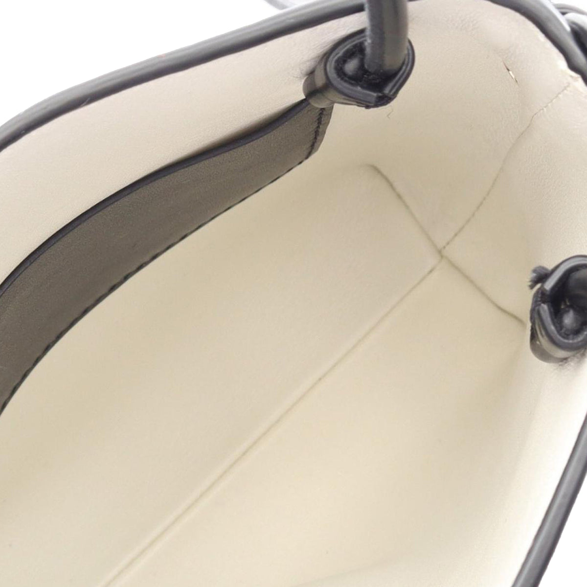 Chloé Leather Sense Micro Tote — Black