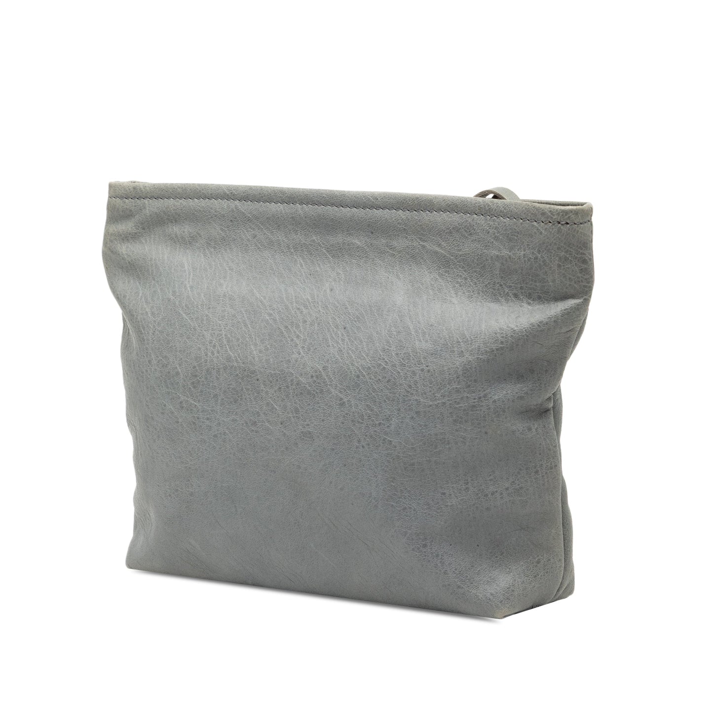 Balenciaga Lambskin Motocross Classic Clutch