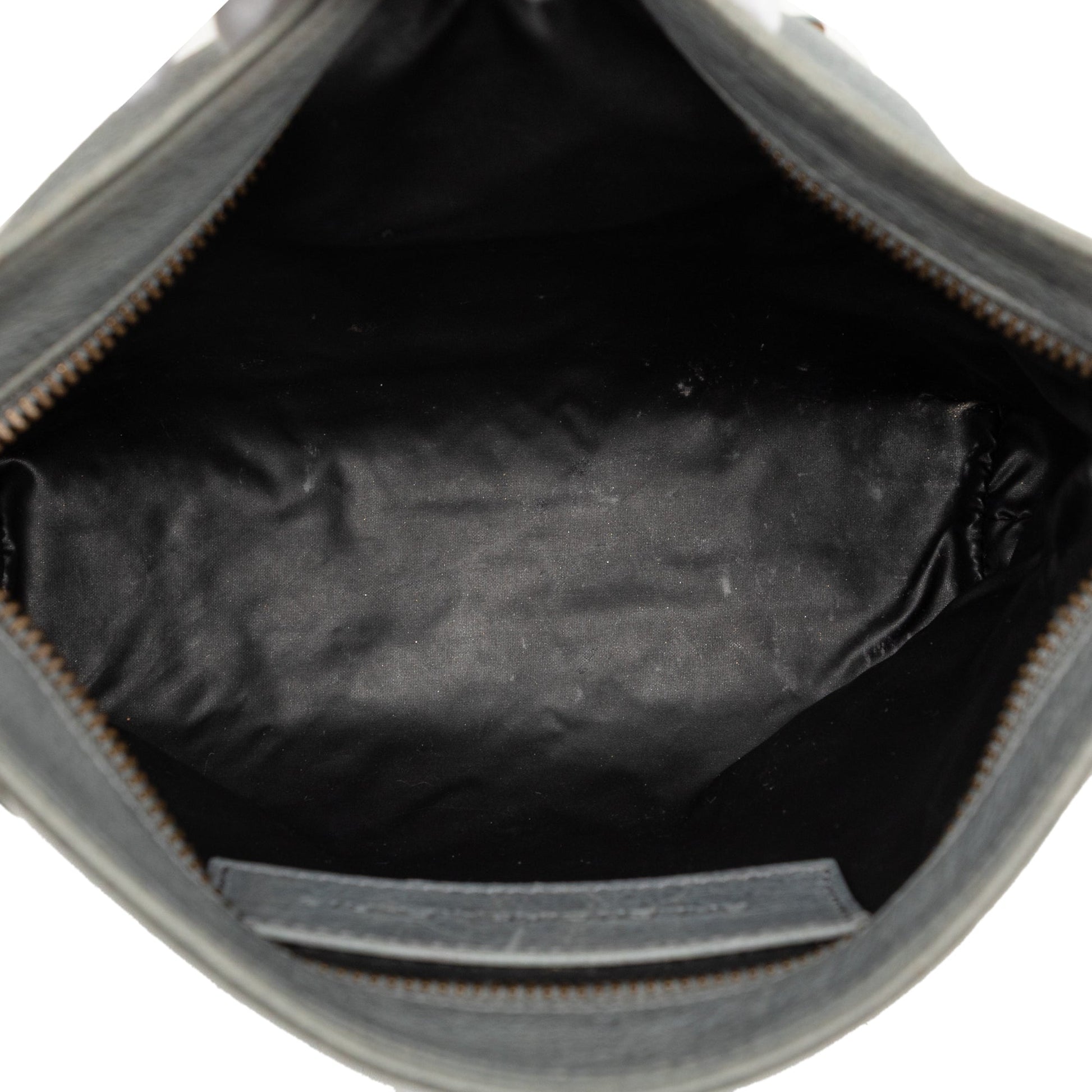 Balenciaga Lambskin Motocross Classic Clutch