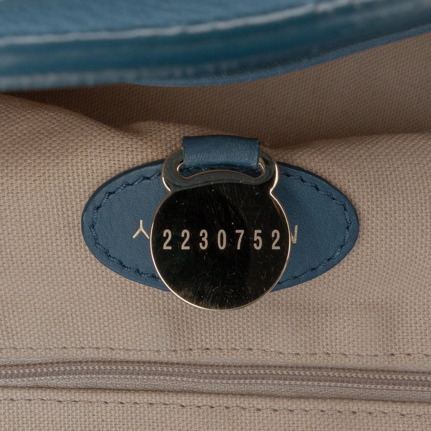 Grained Calfskin Studded Alexa Satchel