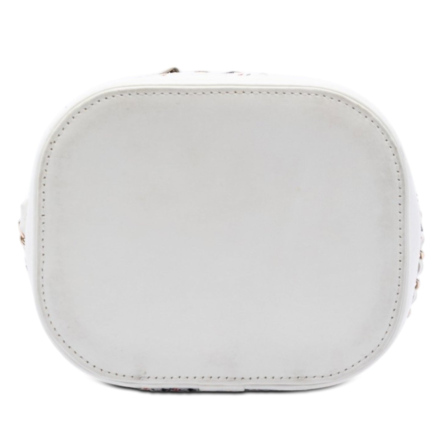 Chanel Tweed and Lambskin Vanity Cosmetic Case