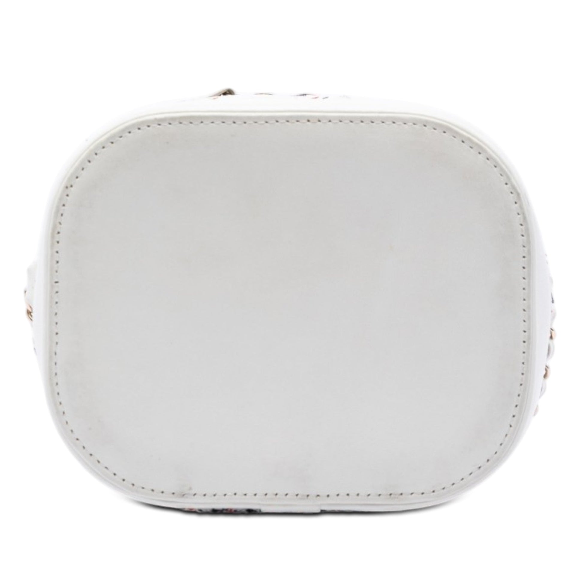 Chanel Tweed and Lambskin Vanity Cosmetic Case