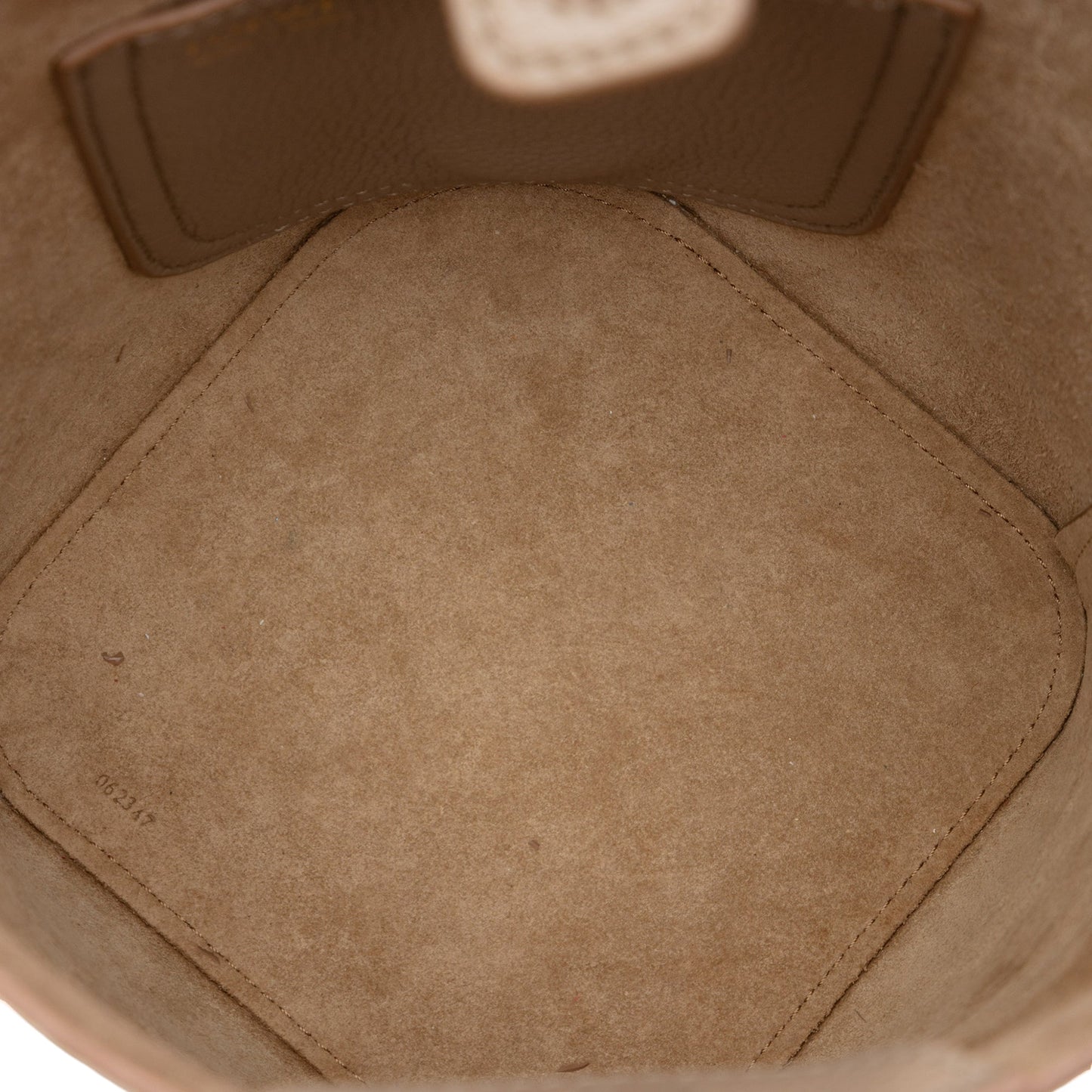 LOEWE Mini Soft Grained Calfskin Pebble Bucket Bag