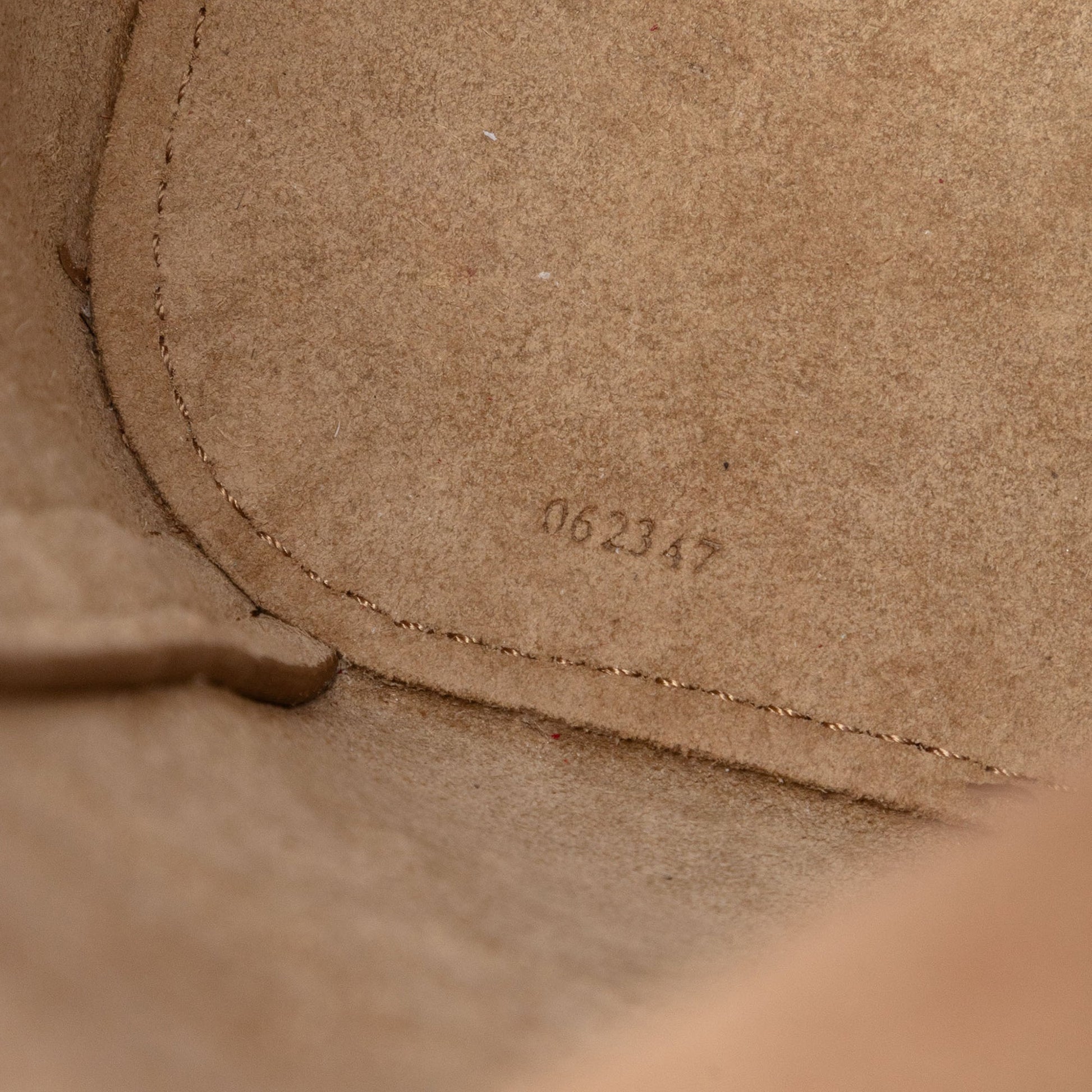 LOEWE Mini Soft Grained Calfskin Pebble Bucket Bag