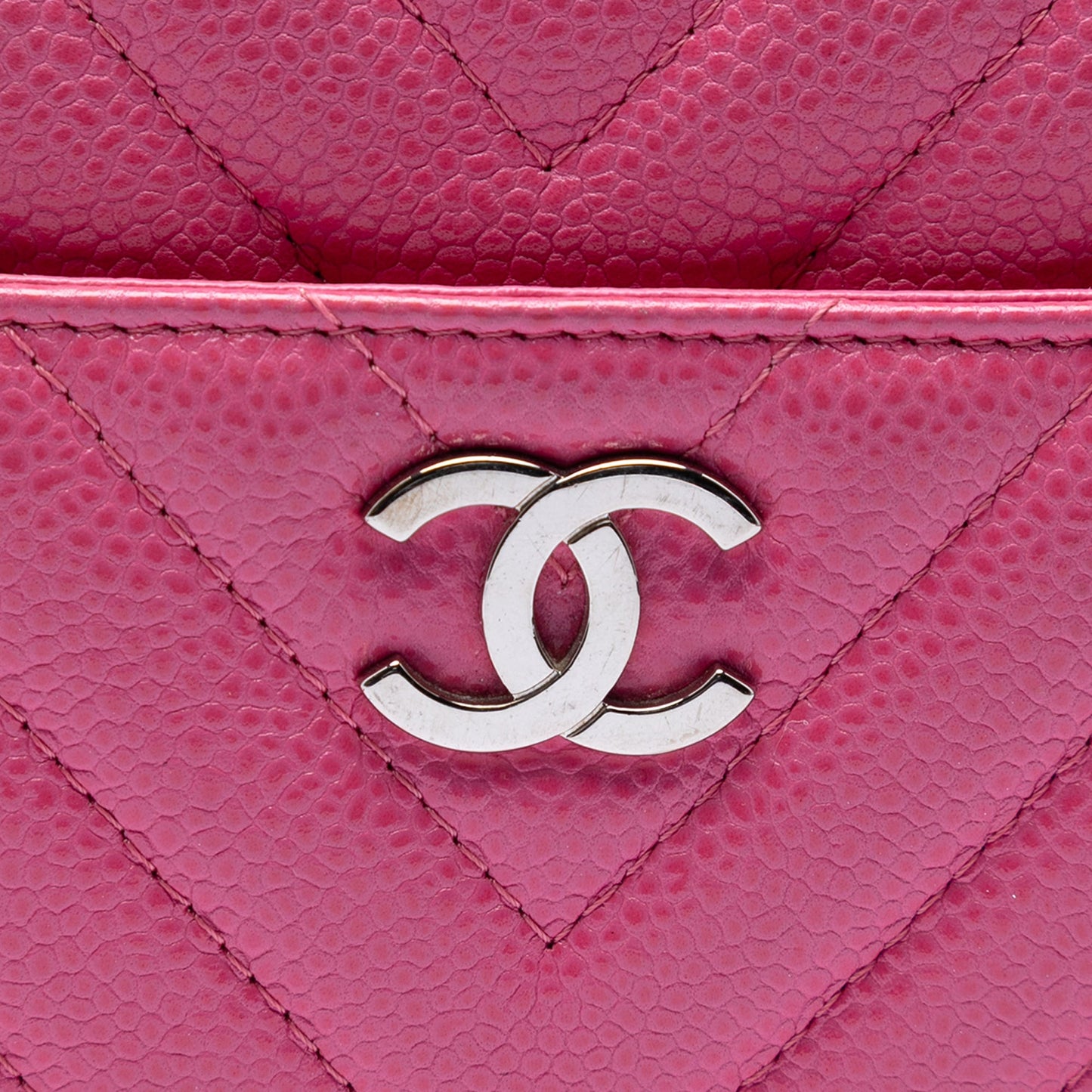 Chanel CC Chevron Caviar Camera Bag