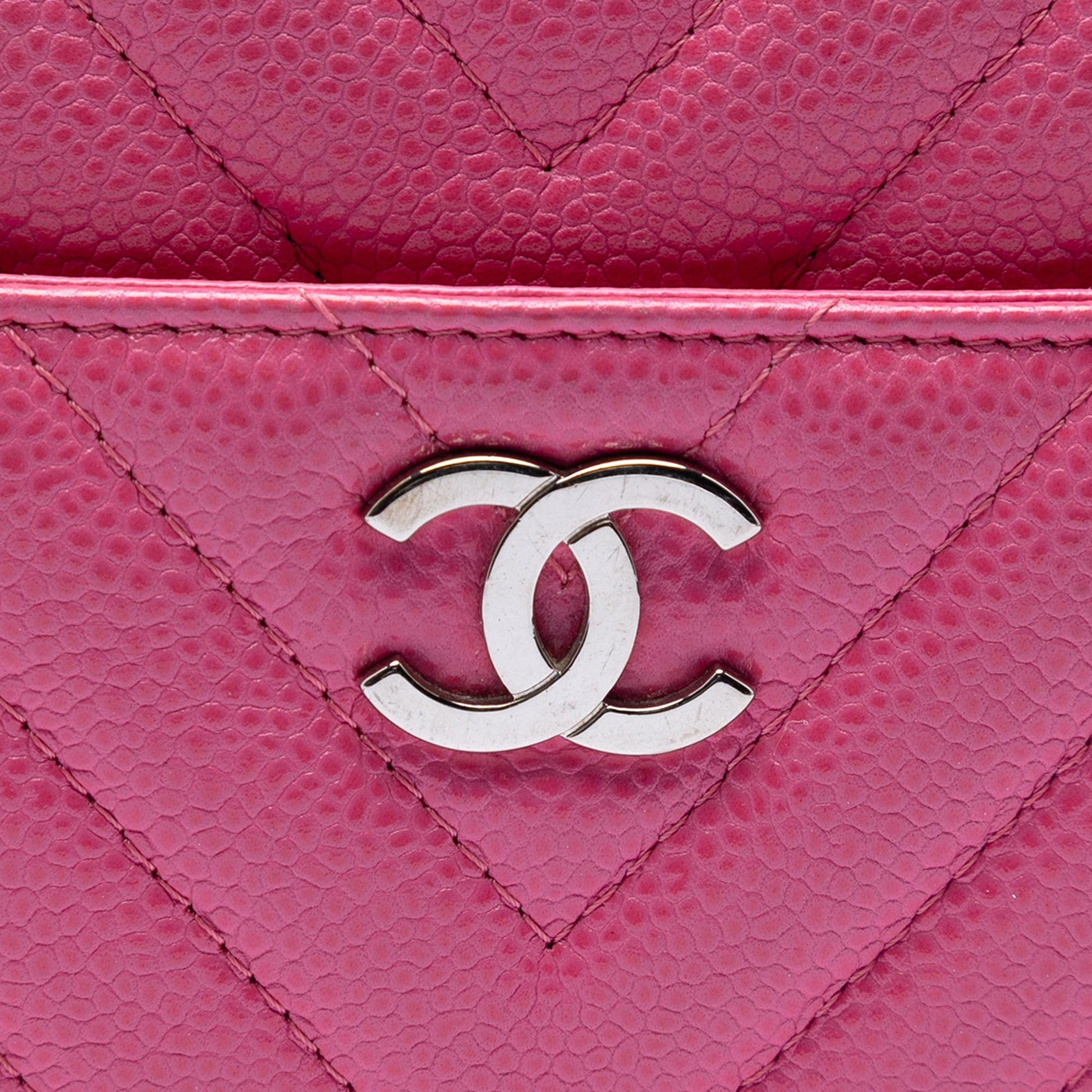 Chanel CC Chevron Caviar Camera Bag