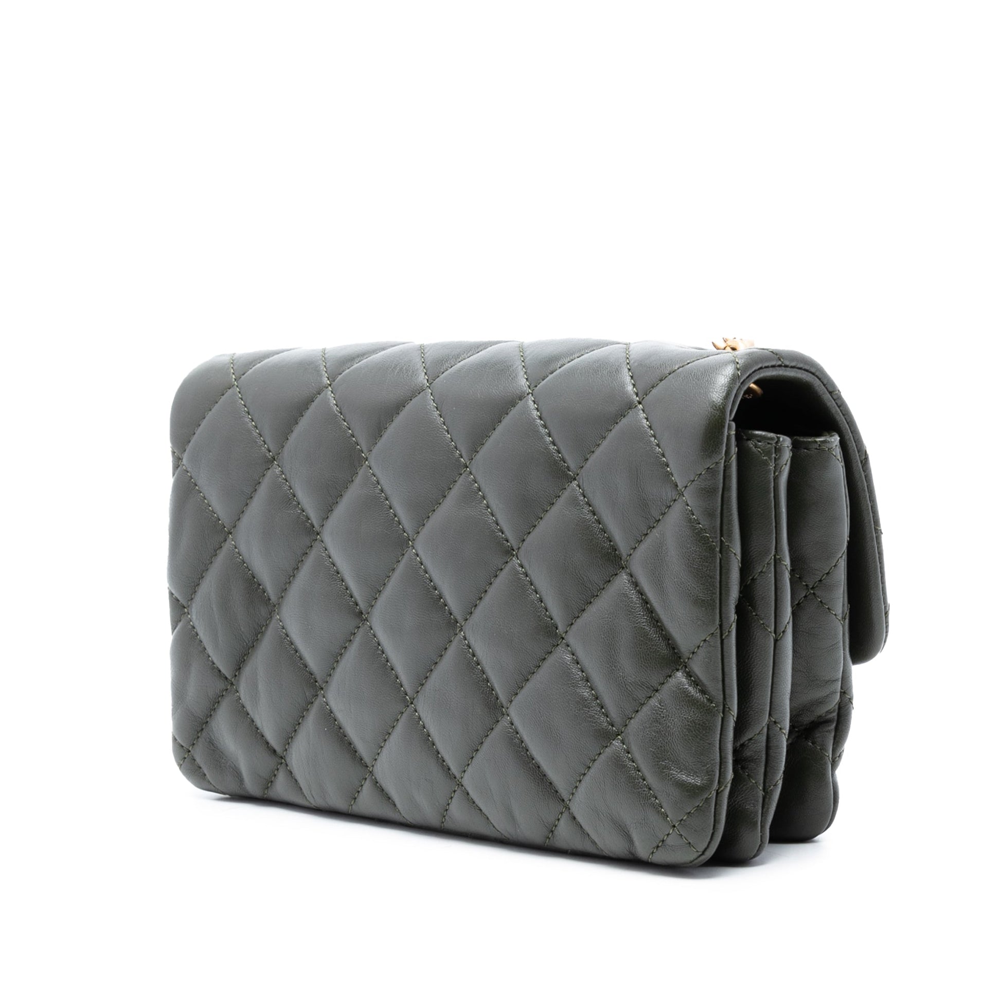 Chanel Small Quilted Lambskin Pillow Crush Flap