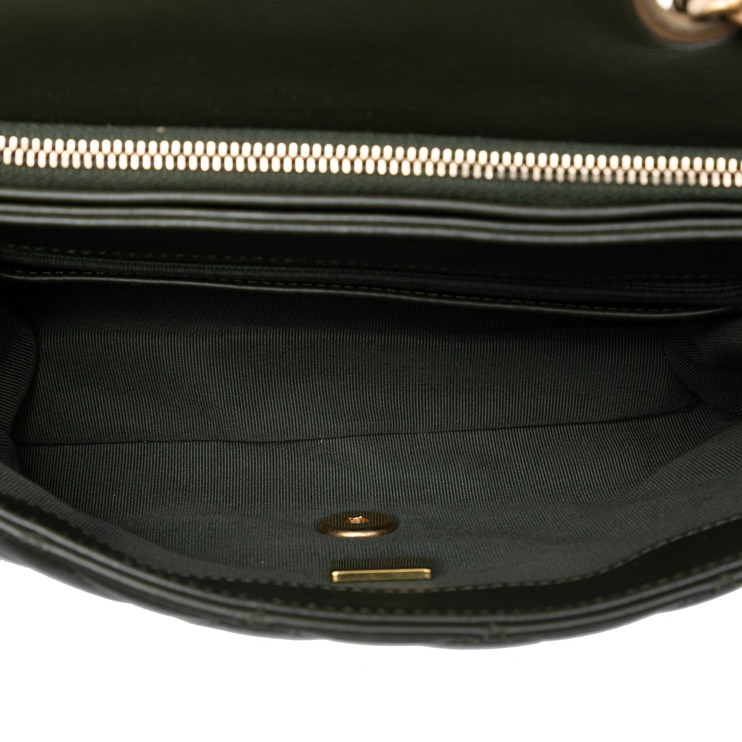 Chanel Small Quilted Lambskin Pillow Crush Flap