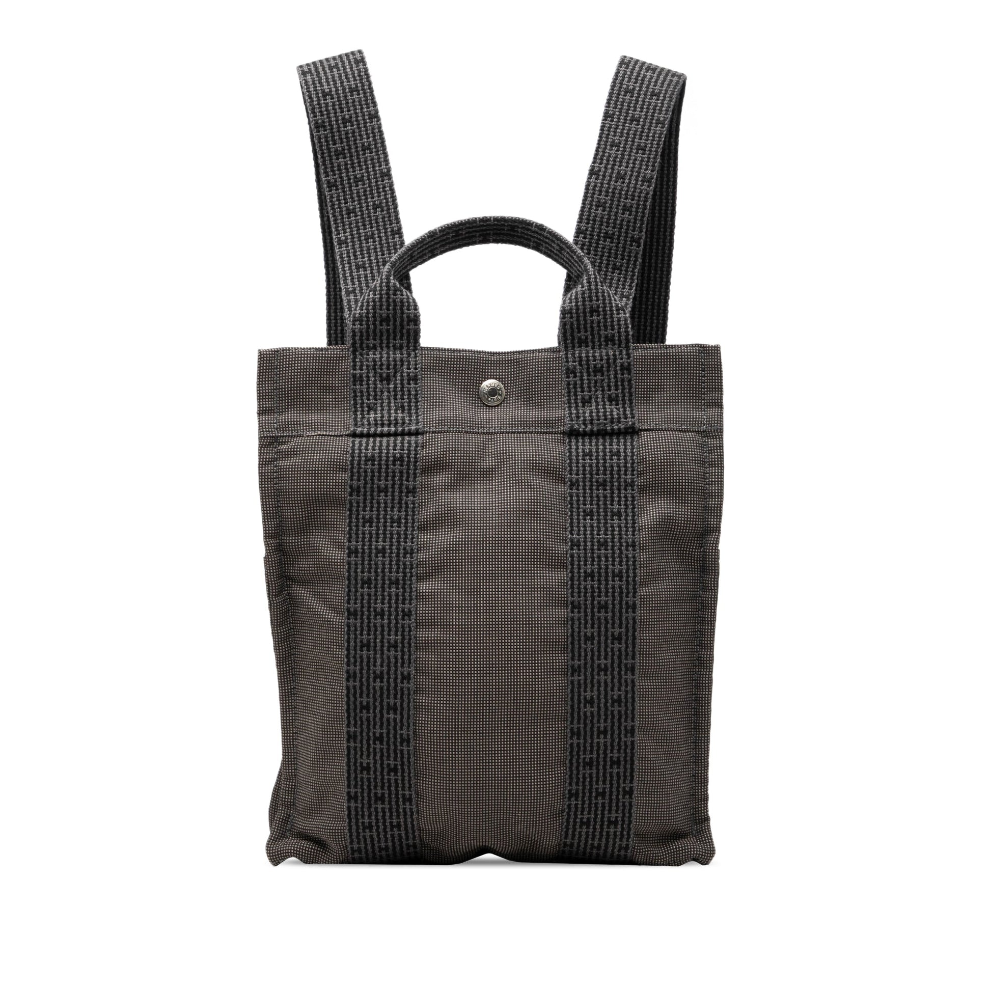 Hermès Canvas Herline Backpack PM