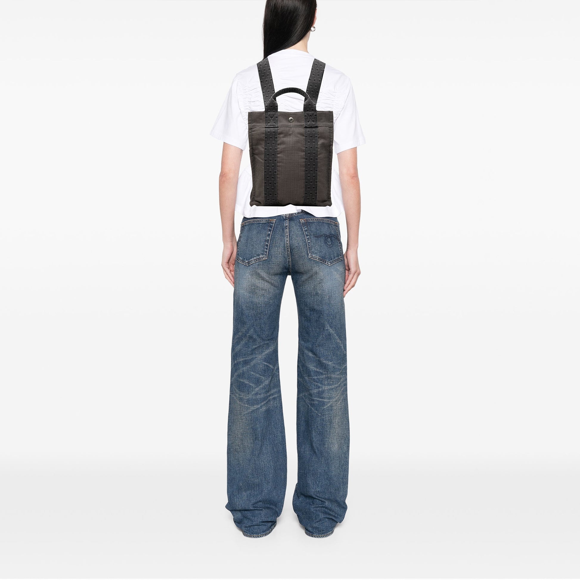 Hermès Canvas Herline Backpack PM
