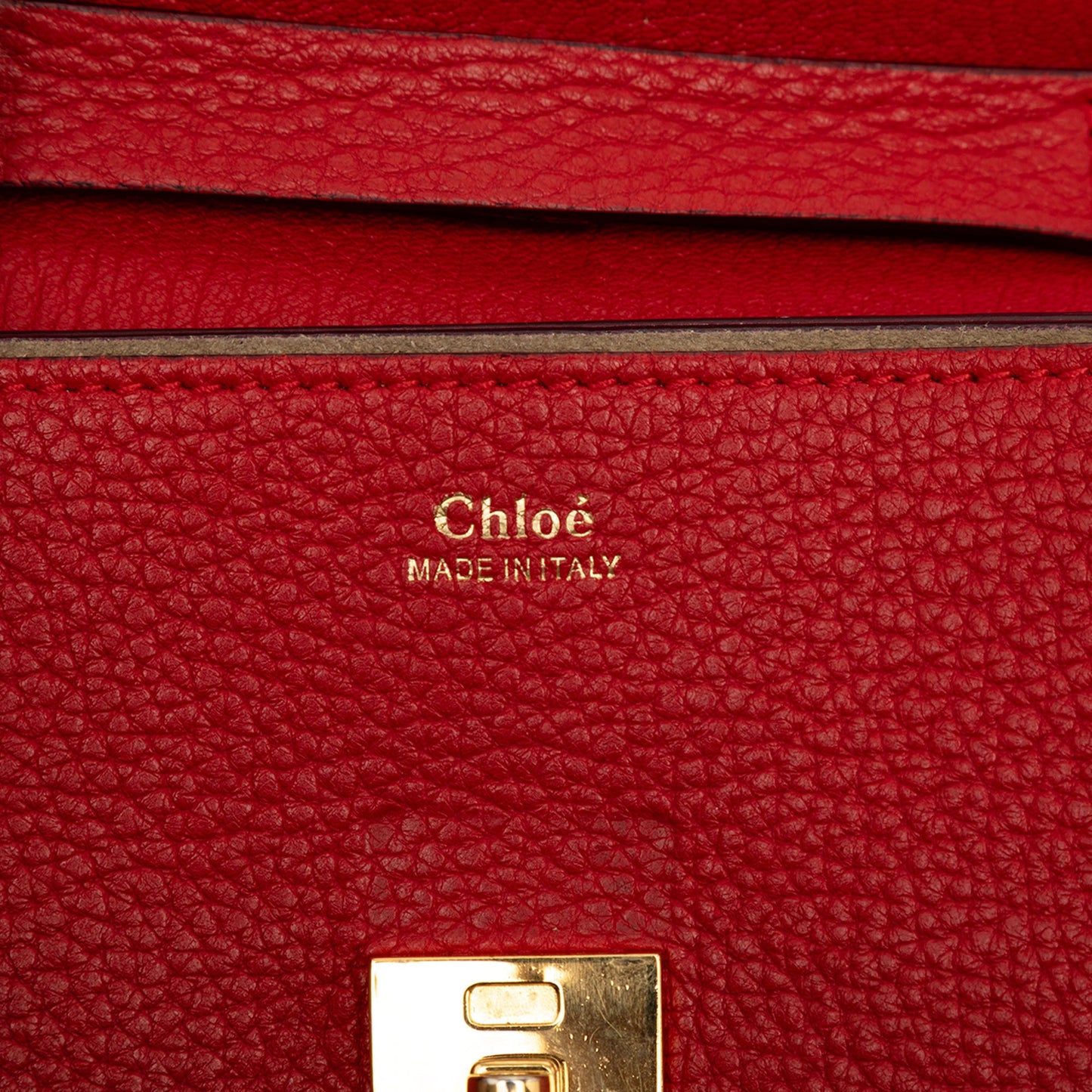 Chloé Small Leather Drew Crossbody