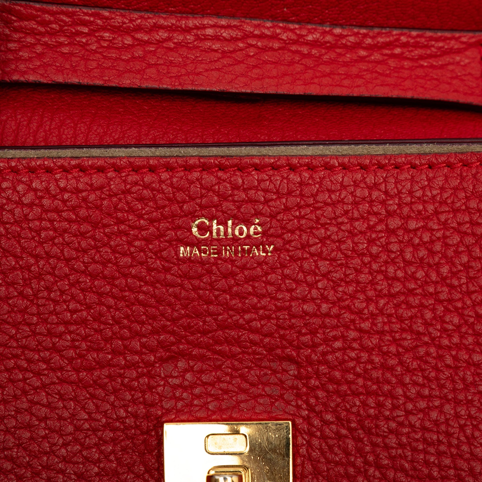 Chloé Small Leather Drew Crossbody