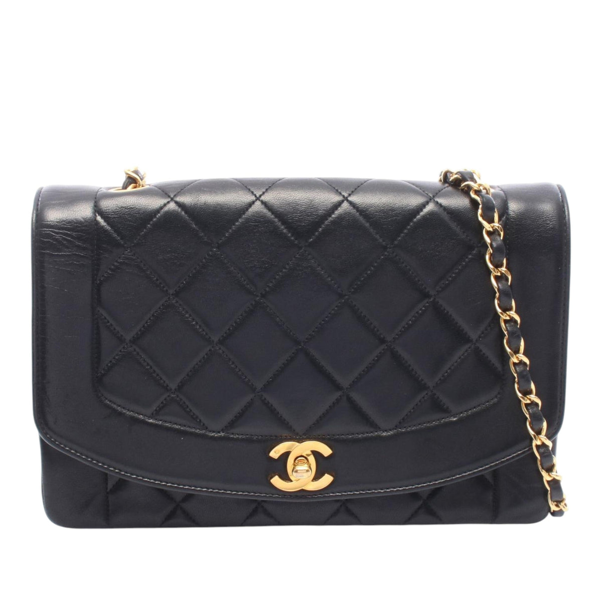 Chanel Medium Lambskin Diana Flap