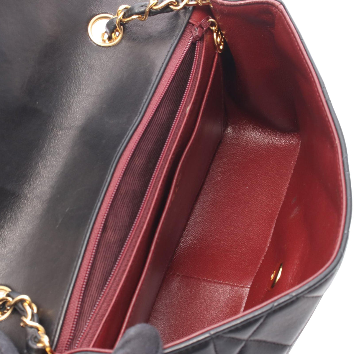 Chanel Medium Lambskin Diana Flap
