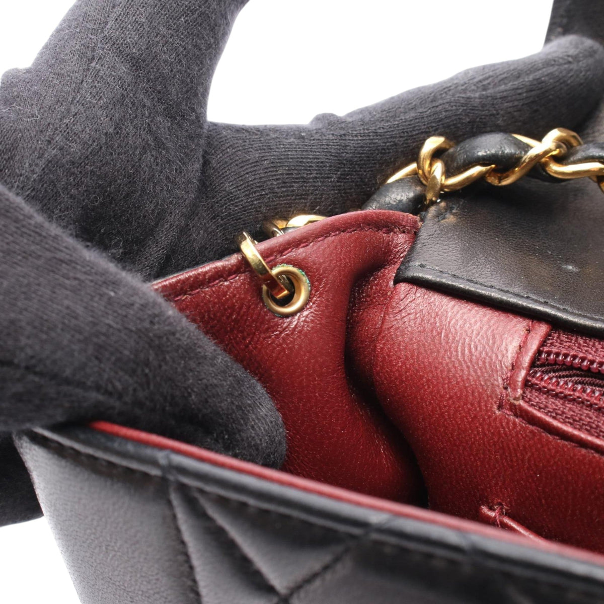 Chanel Medium Lambskin Diana Flap