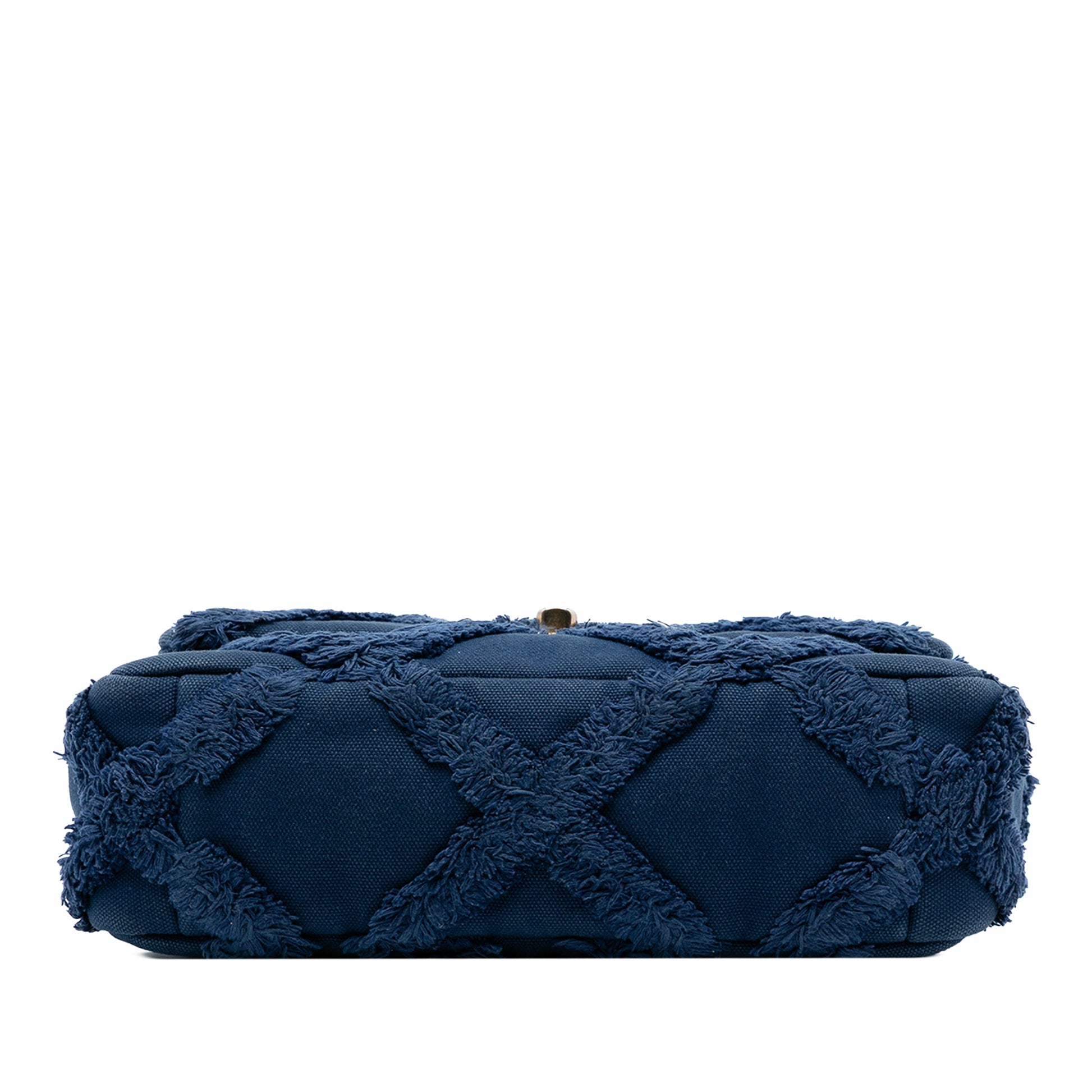 Chanel Medium Canvas and Cotton 19 Flap