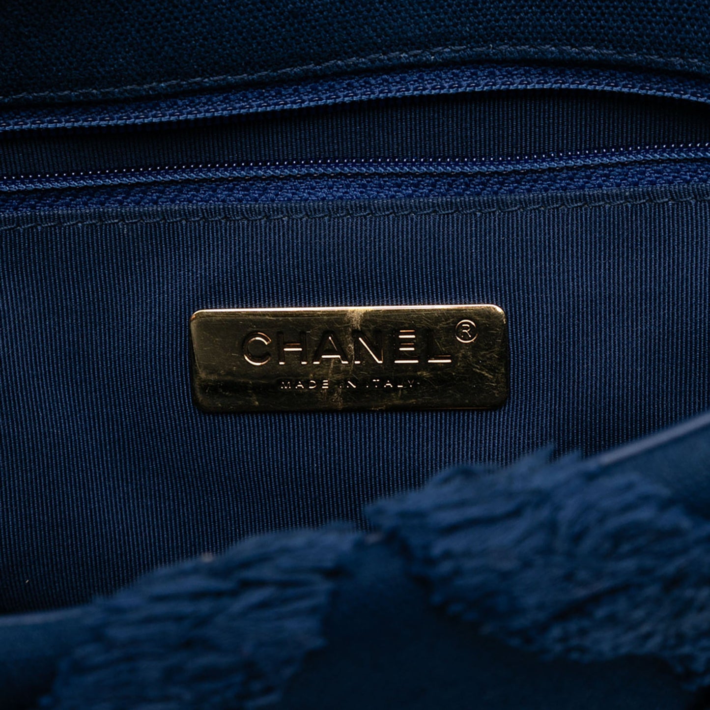 Chanel Medium Canvas and Cotton 19 Flap