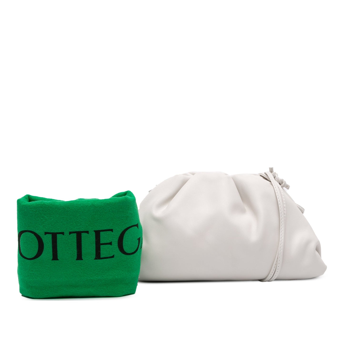 Bottega Veneta Lambskin The Mini Pouch Crossbody