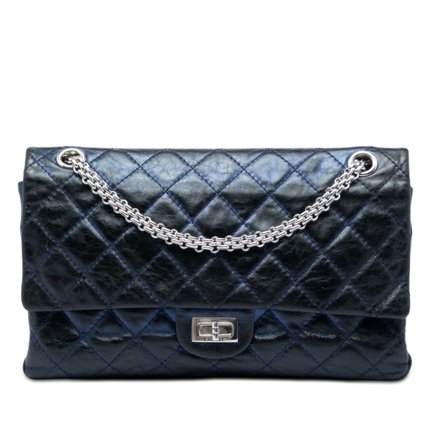 Chanel Quilted Aged Calfskin Reissue 2.55 Double Flap 226