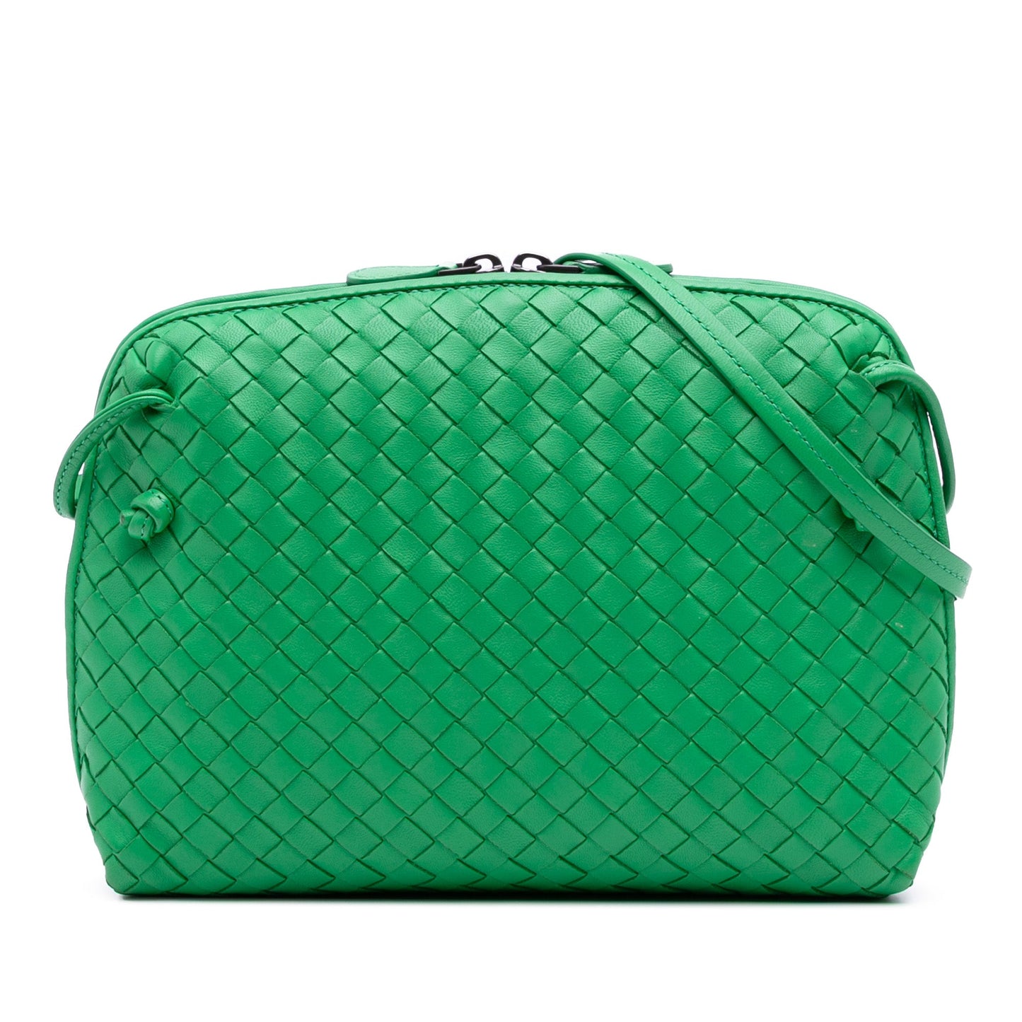 Bottega Veneta Nappa Intrecciato Nodini Crossbody