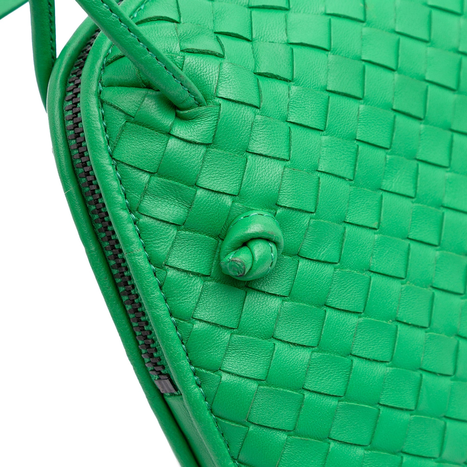 Bottega Veneta Nappa Intrecciato Nodini Crossbody