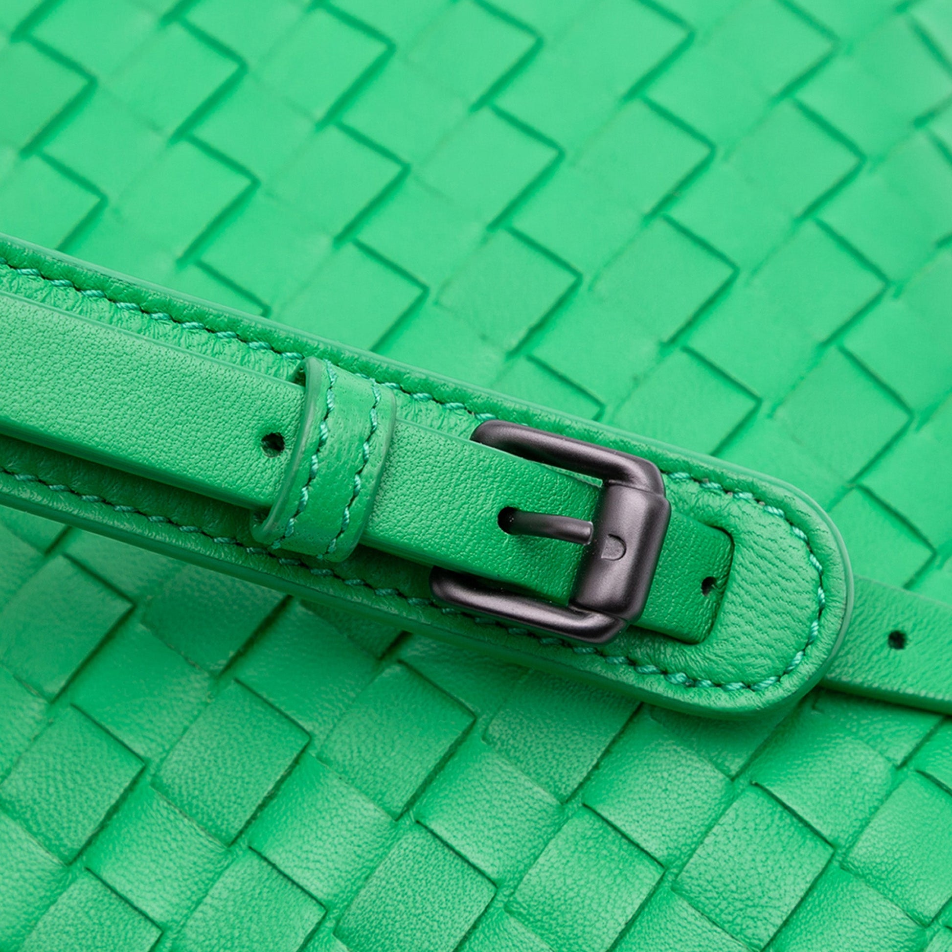Bottega Veneta Nappa Intrecciato Nodini Crossbody