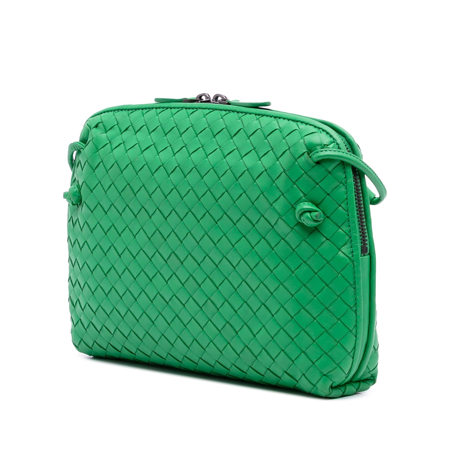 Bottega Veneta Nappa Intrecciato Nodini Crossbody