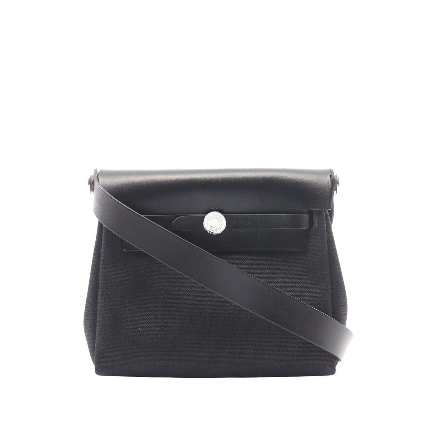 Hermès Military Toile and Vache Hunter Herbag Zip 20
