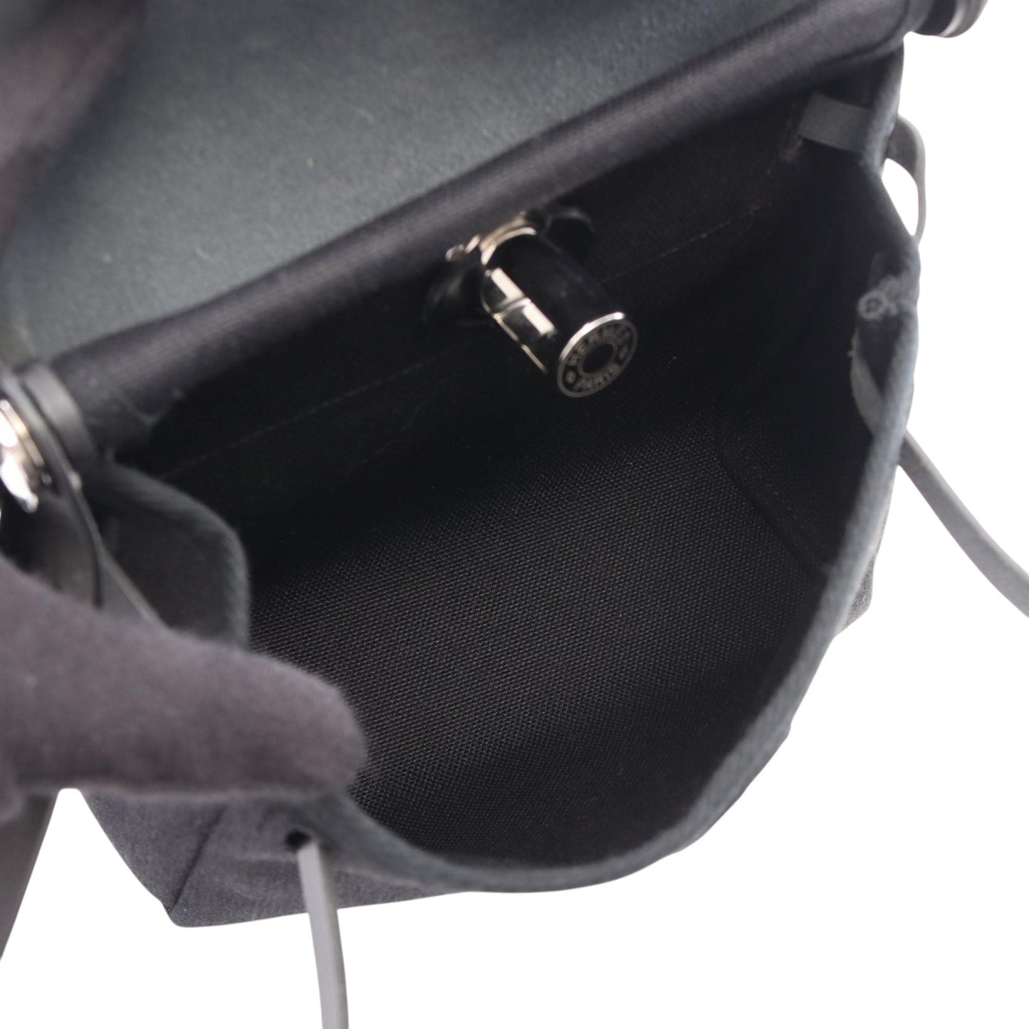 Hermès Military Toile and Vache Hunter Herbag Zip 20