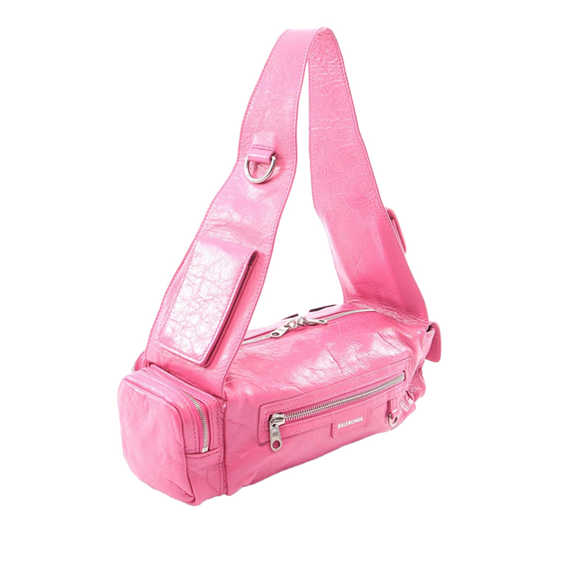 Balenciaga Lambskin Superbusy Sling Bag XS