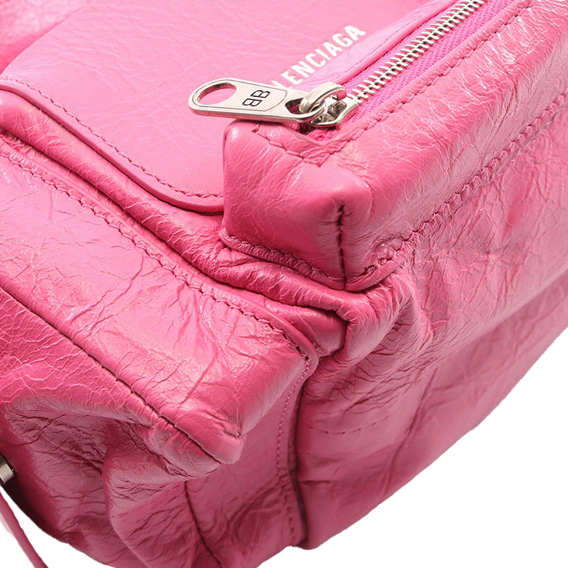 Balenciaga Lambskin Superbusy Sling Bag XS