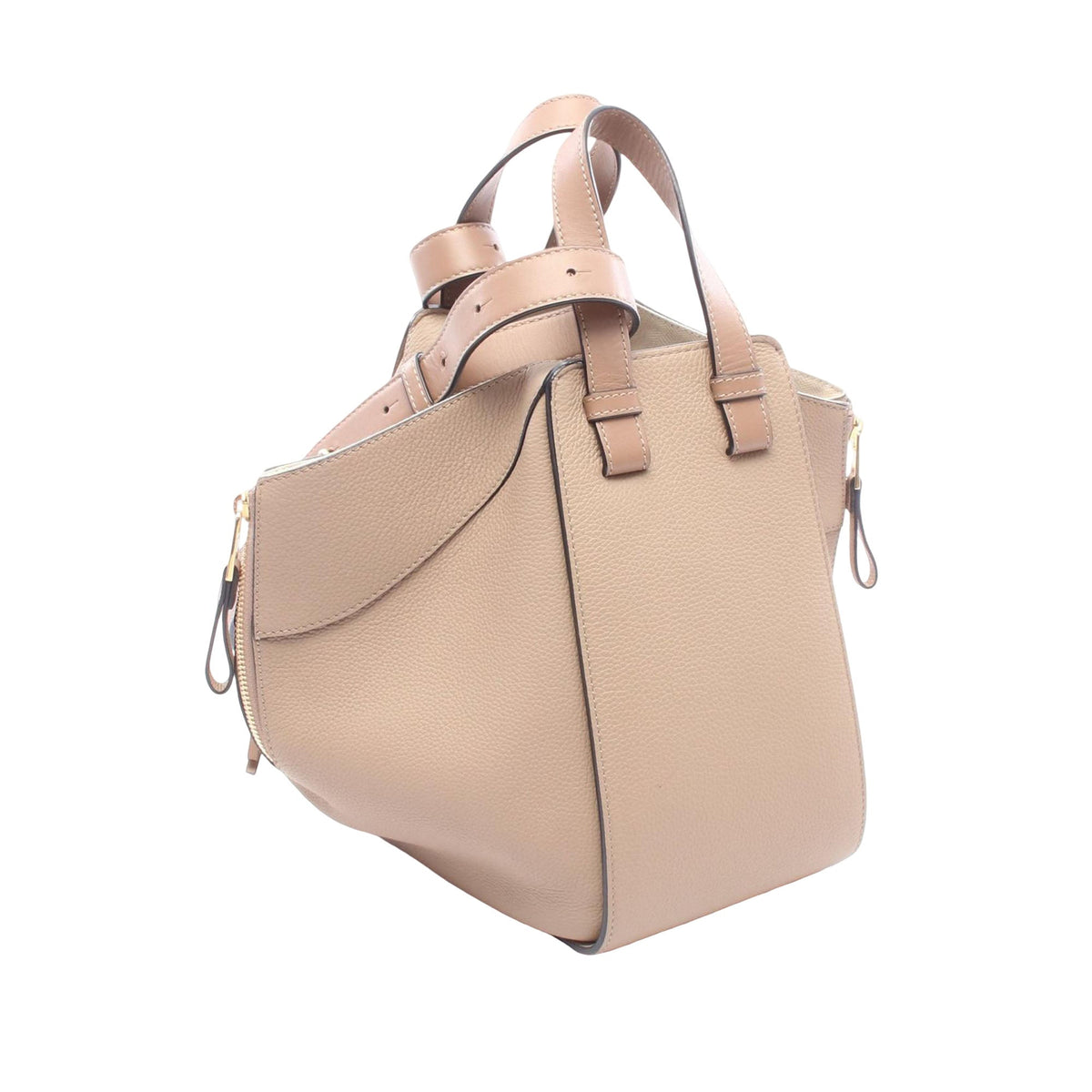 LOEWE Small Grained Calfskin Drawstring Hammock Bag