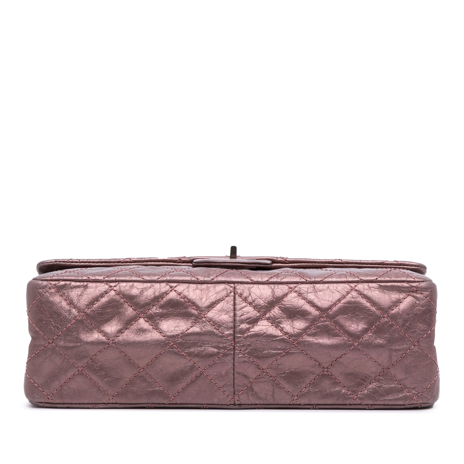 Chanel Reissue 2.55 Aged Metallic Calfskin Double Flap 226
