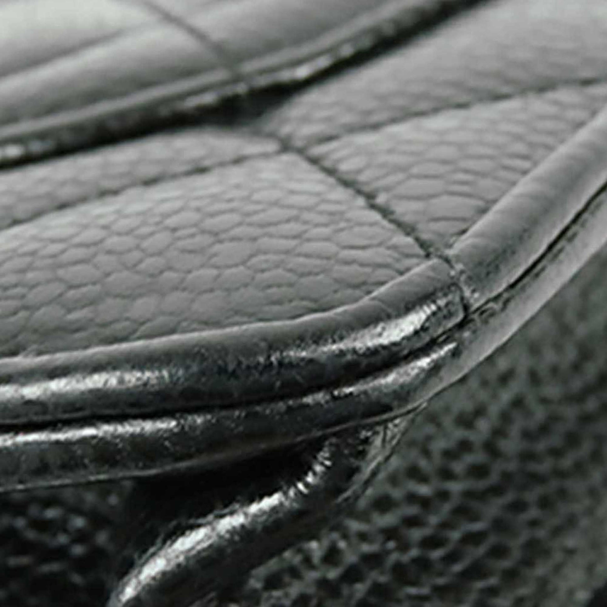 Chanel CC Quilted Caviar Wallet on Chain