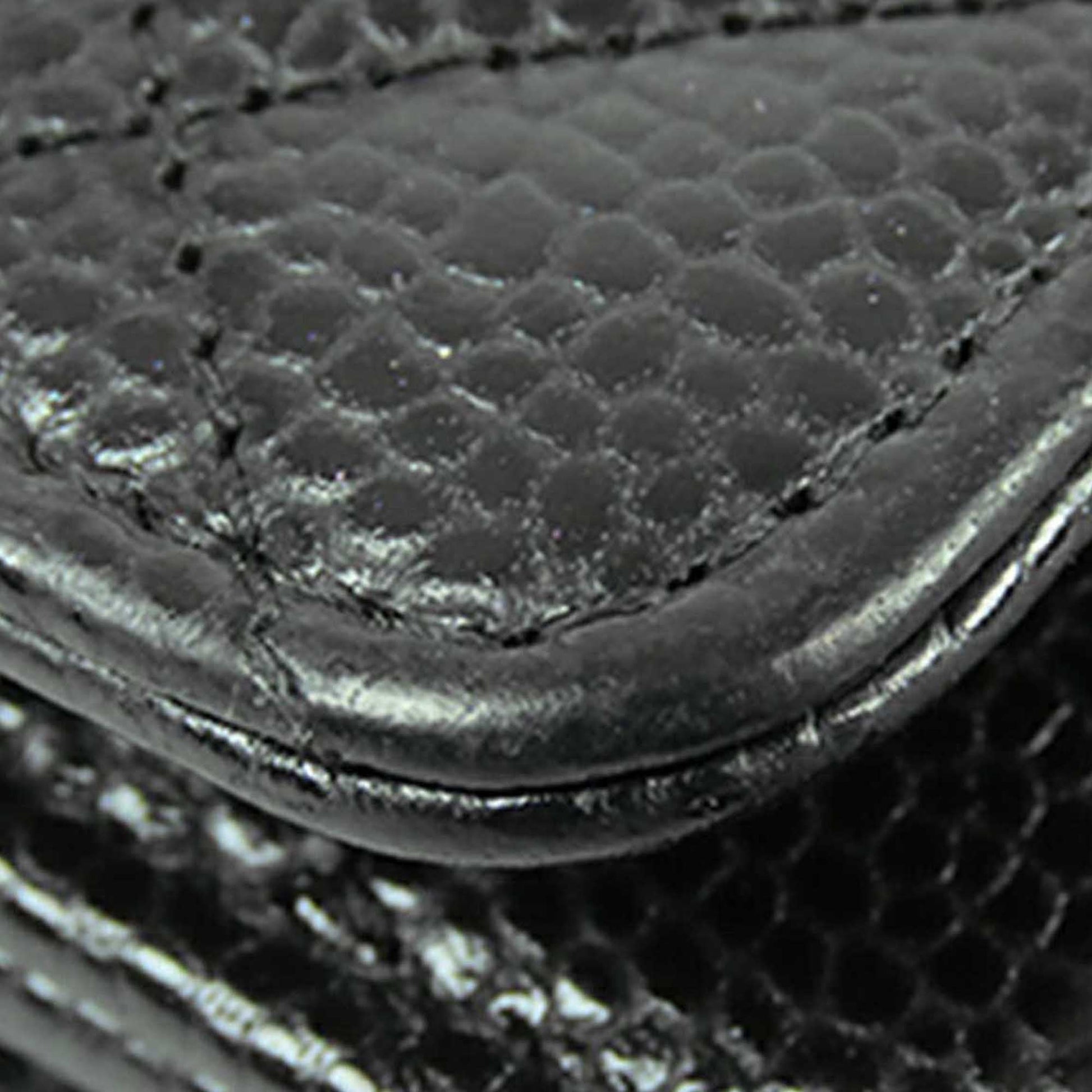 Chanel CC Quilted Caviar Wallet on Chain