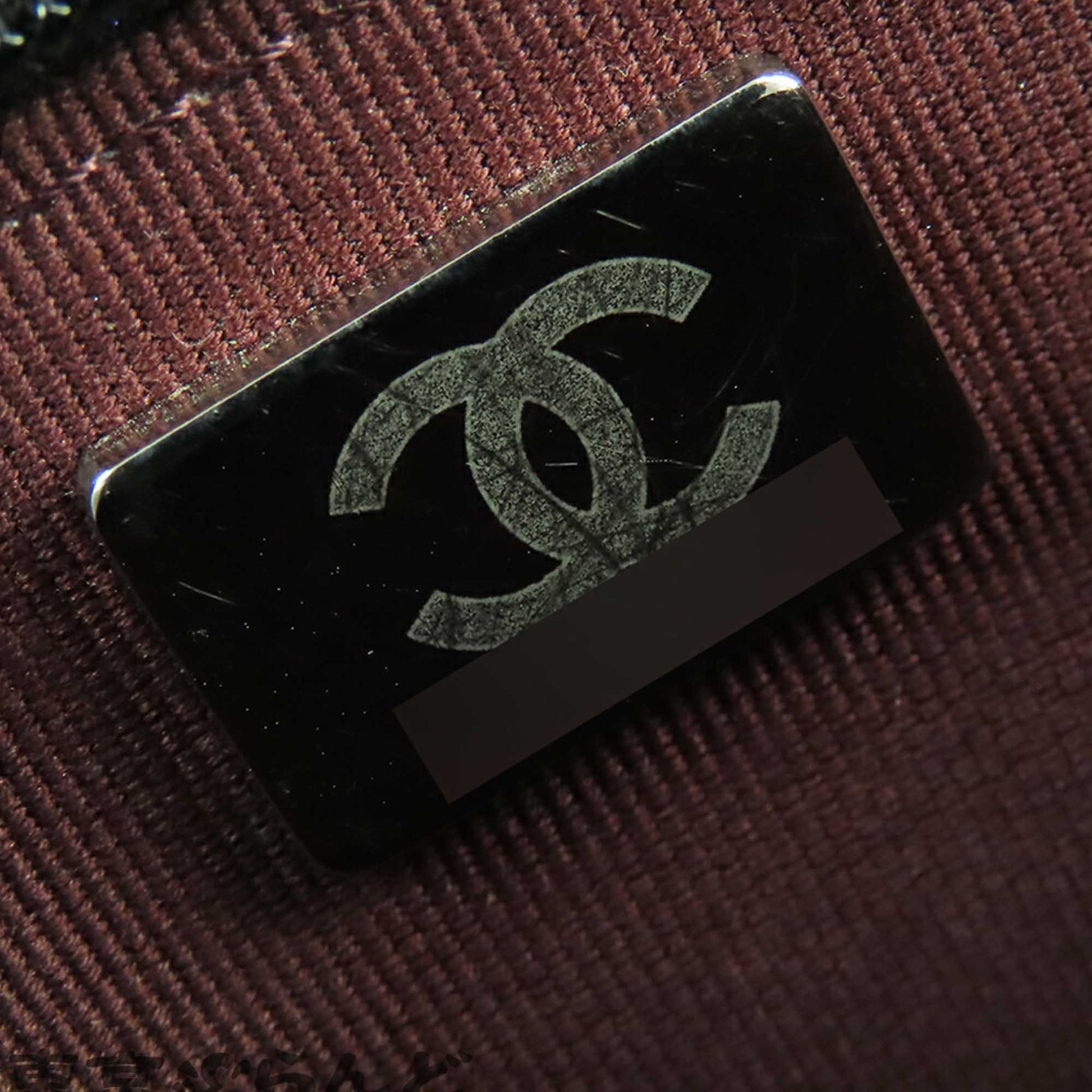 Chanel CC Quilted Caviar Wallet on Chain