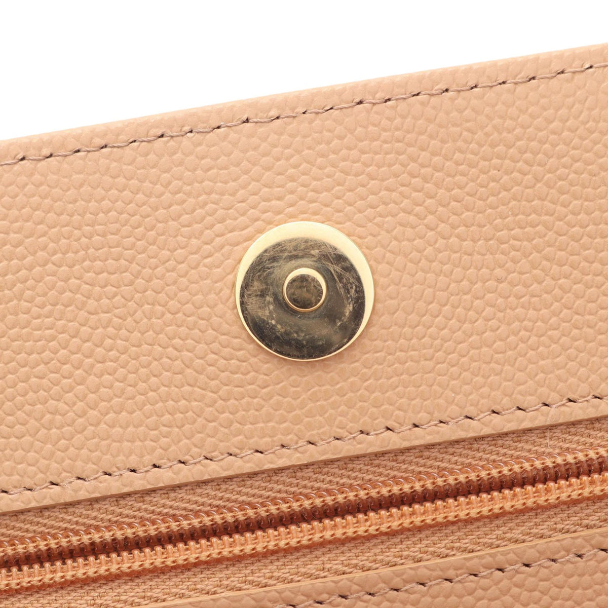 Chanel CC Quilted Caviar Wallet on Chain