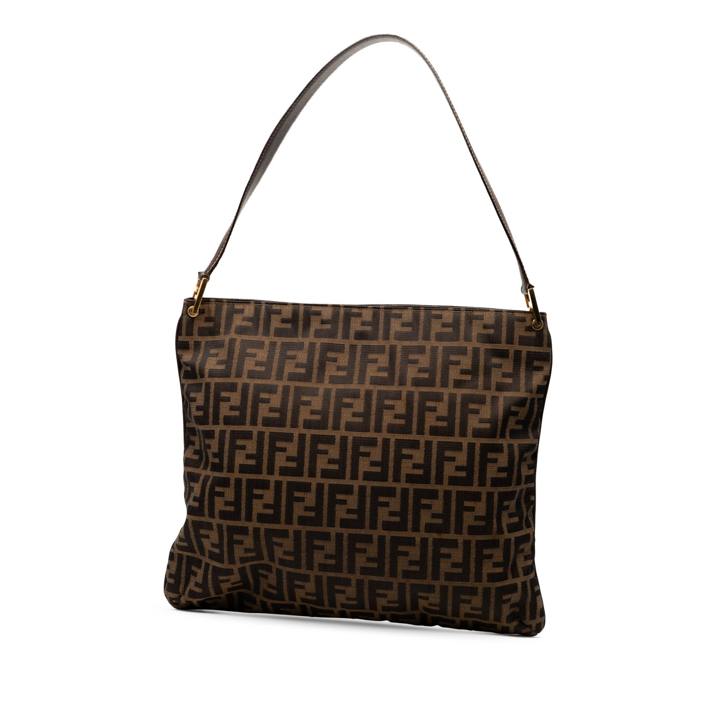 Fendi Zucca Canvas Shoulder Bag
