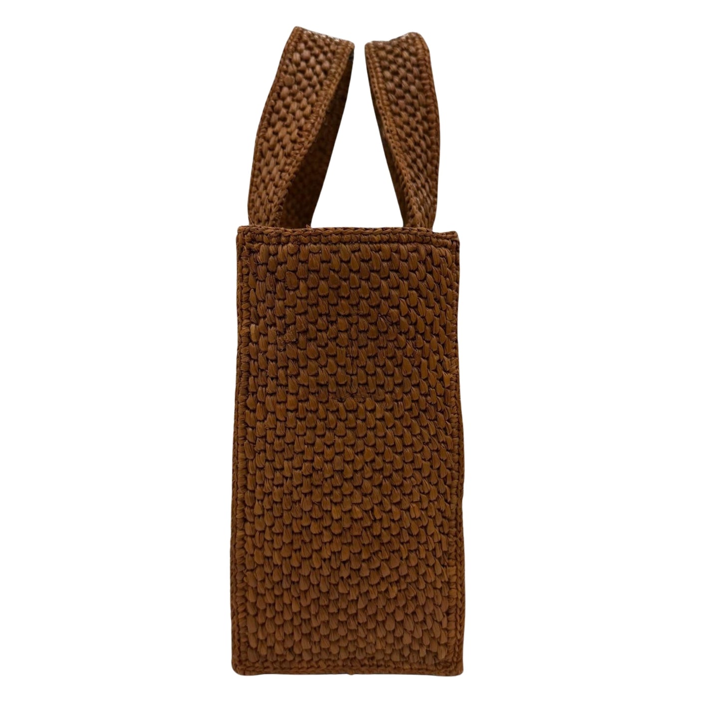 LOEWE Small Raffia Font Tote
