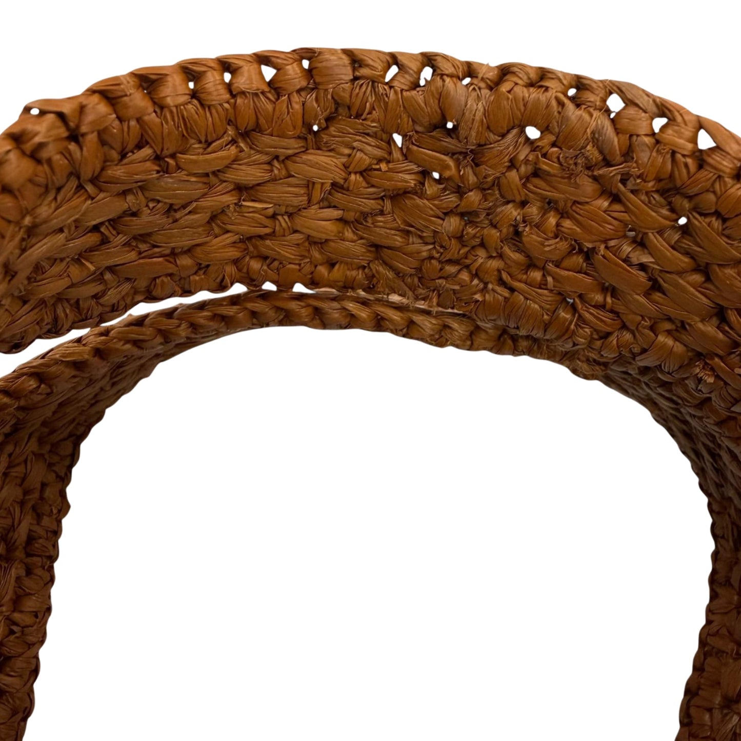 LOEWE Small Raffia Font Tote