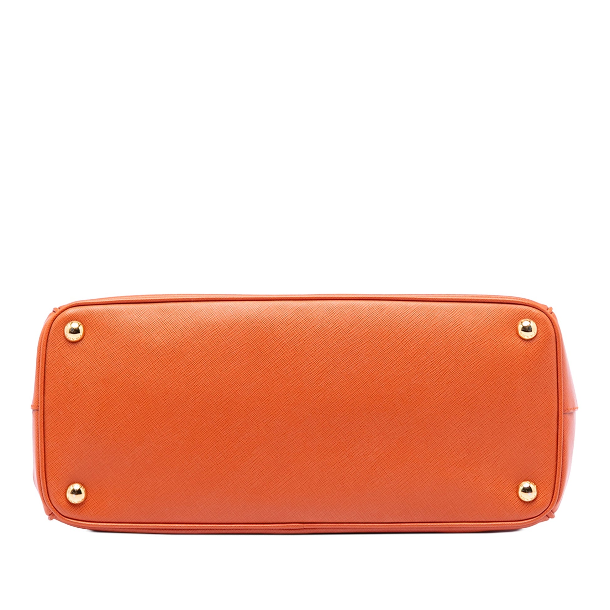 Prada Medium Saffiano Lux Galleria Double Zip Satchel