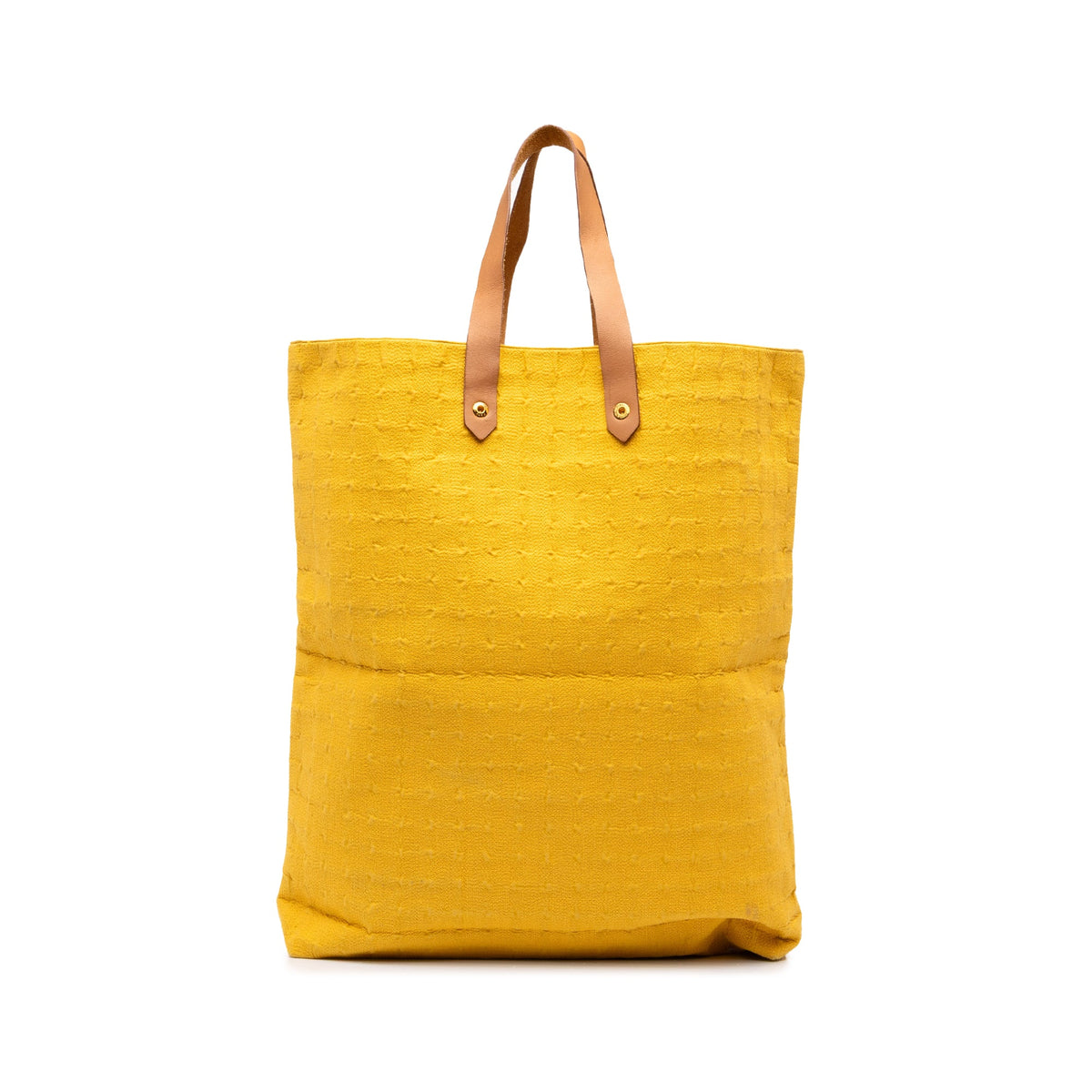 Hermès Canvas Ahmedabad Cabas II GM — Yellow