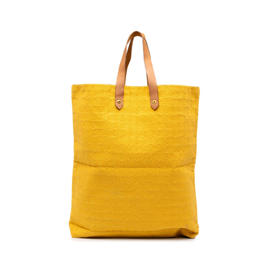 Hermès Canvas Ahmedabad Cabas II GM — Yellow