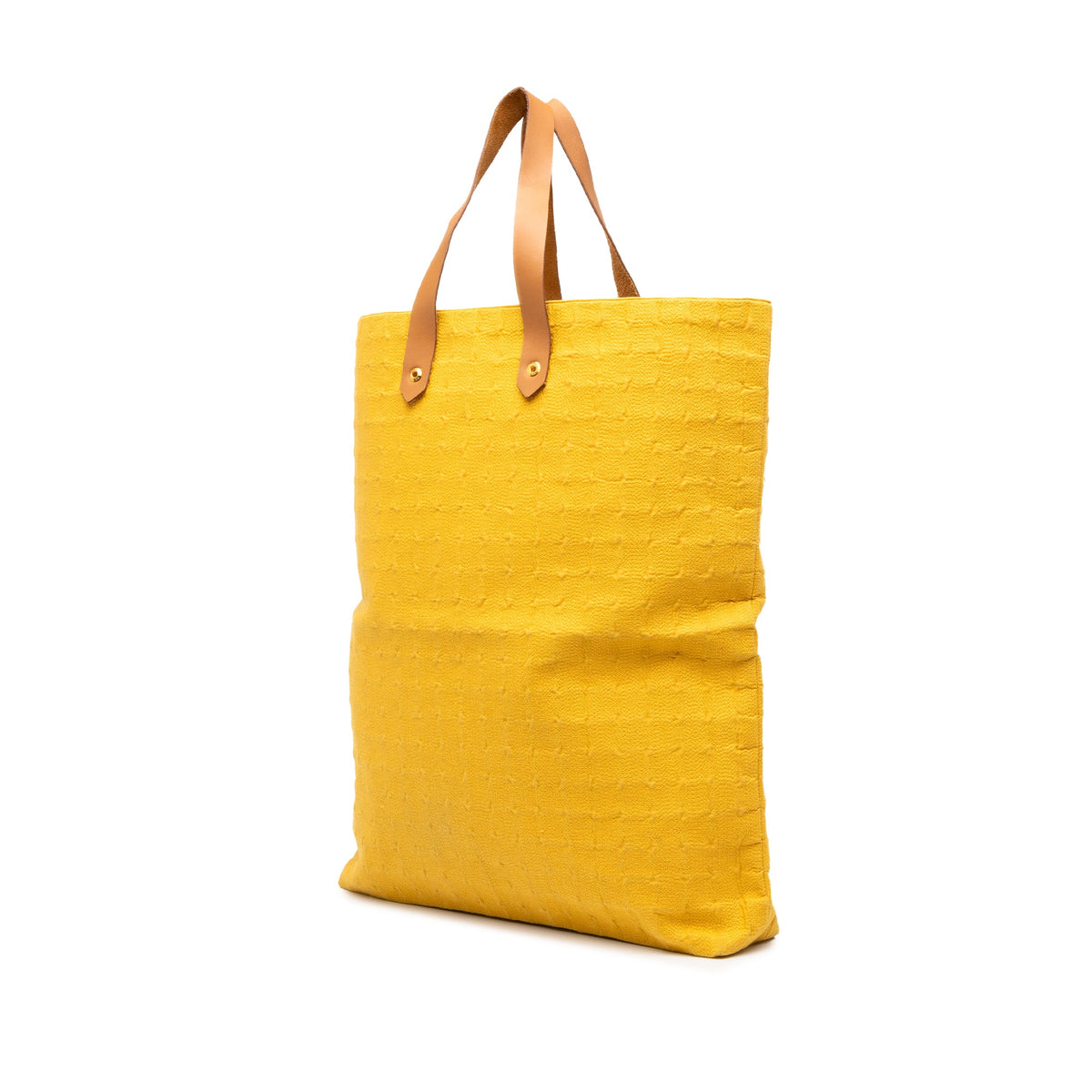 Hermès Canvas Ahmedabad Cabas II GM — Yellow